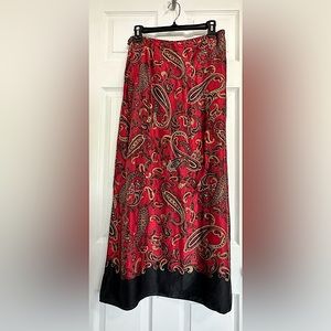 Dana B & Karen Silk Skirt